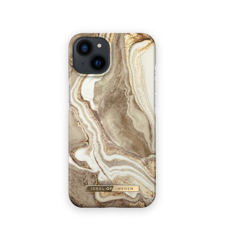 iDeal Fashion Case iPhone 14 Golden Sand Marble