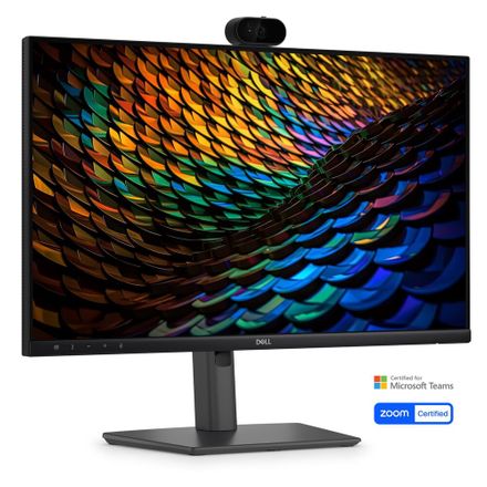 Dell Pro P/ P2426HEB/ 23,8"/ IPS/ FHD/ 120Hz/ 5ms/ Kamera / Pivot / Čierny/ 3RNBD