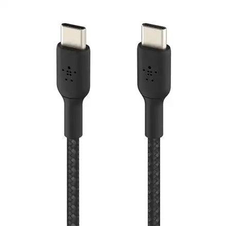 Belkin kábel Boost Charge Braided USB-C to USB-C 15cm - Black