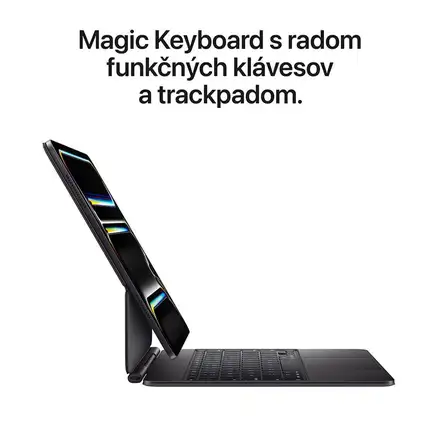 iPad Pro 13" Wi-Fi + Cellular 1TB štandardné sklo - Strieborný (2025)