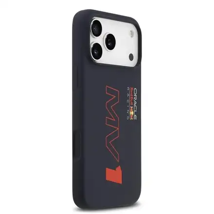 Red Bull Silicone MV1 MagSafe Zadný Kryt pre iPhone 17 Pro Max modrý