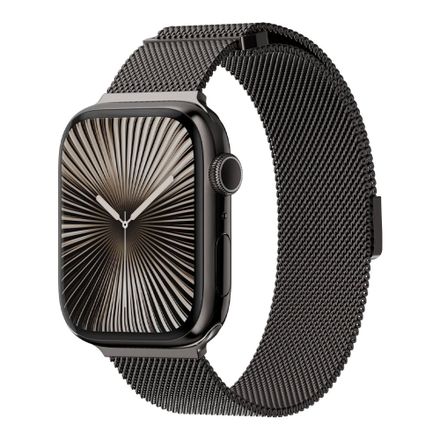 SwitchEasy remienok Mesh Stainless Steel pre Apple Watch 44/45/46mm - Slate