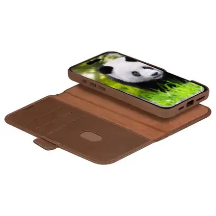 dbramante1928 - Puzdro Lynge pre iPhone 16 Pro Max, dark tan