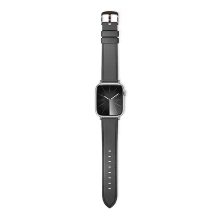 Epico Watch Strap Leather 49/46/45/44 mm - čierna