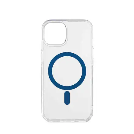 Aiino - Frozen Case with magnet for iPhone 15 Plus - Blue
