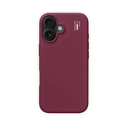iDeal Silicone Case MagSafe iPhone 17 Fine Wine
