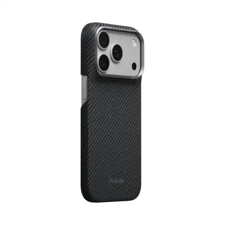 Pitaka kryt Edge Case pre iPhone 18 Pro - Black/Grey