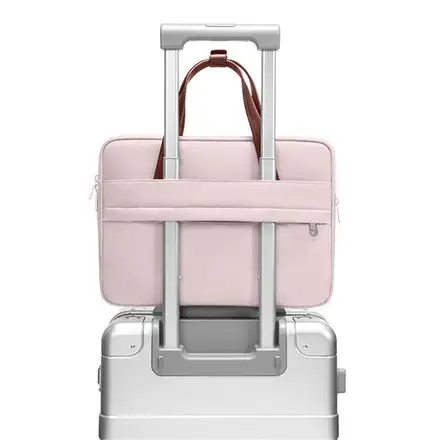 TomToc taška Premium H22 pre Macbook Pro 14" M1/M2/M3/M4 - Blush Pink