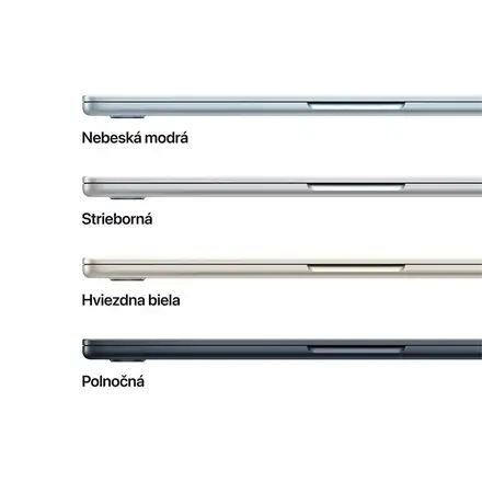 CTO MacBook Air 13" Apple M5 10C CPU 10C GPU 16GB 512GB Strieborný SK