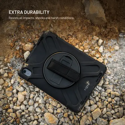 FIXED kryt Rugged Tab Case pre Apple iPad Pro 11" (2018-2022)/iPad Air (2020-2026),čierny