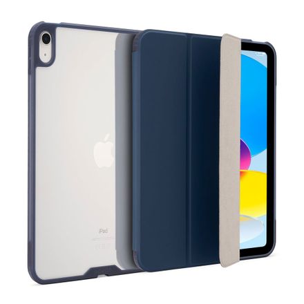 Pipetto puzdro Origami No7 Tri-Folio Case pre iPad 10-11 Gen 2022/2025 - Dark Blue