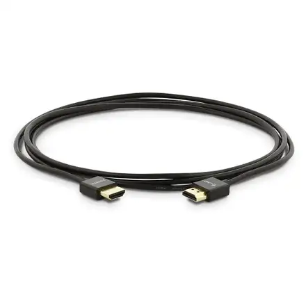 LMP kábel HDMI to HDMI 2.0 super slim 4K@60Hz 0.5m - Black