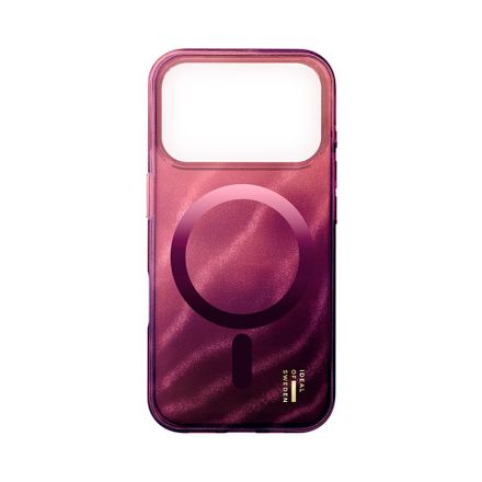 iDeal Fashion Clear Case MagSafe iPhone 17 Pro Cherry Lacquer