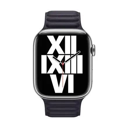 Apple Watch 40/41/42 mm Ink Leather Link - M/L