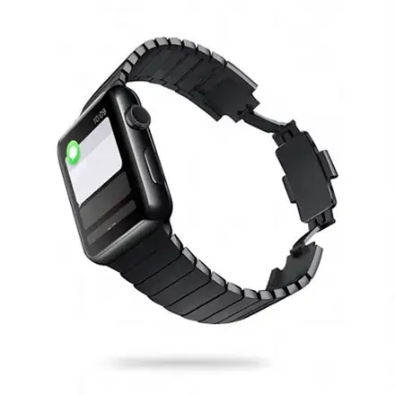 Devia Apple Watch Elegant Series Link Bracelet 44/45/49mm - Space Black