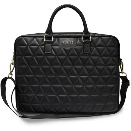 Guess Quilted Taška na MacBook 15" čierna