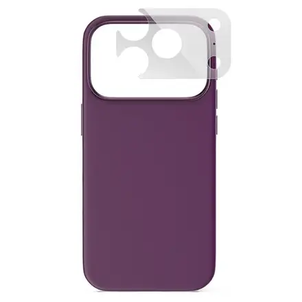 Epico Silicone Pro Mag+ Case iPhone 17 Pro Max/18 Pro Max Qi2 & MagSafe Compatible - dark purple (camera island protector)