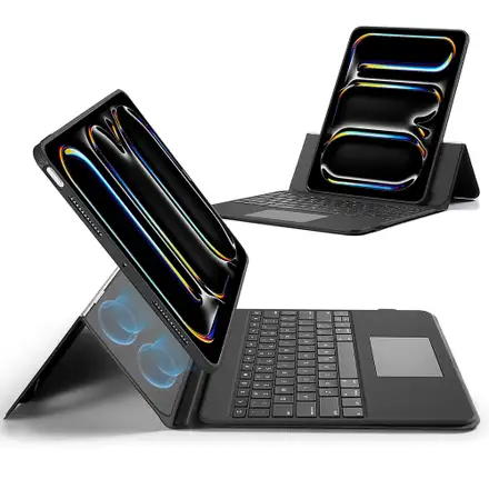 ESR klávesnica Ascend Keyboard Case pre iPad Pro 11" M4 2024 Eng - Black