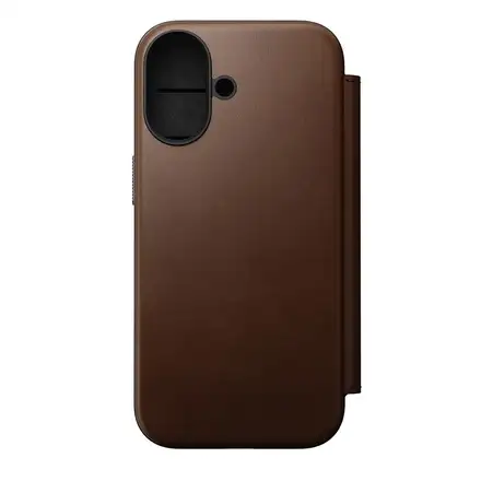 Nomad puzdro Modern Leather Folio Magsafe pre iPhone 17 - Brown