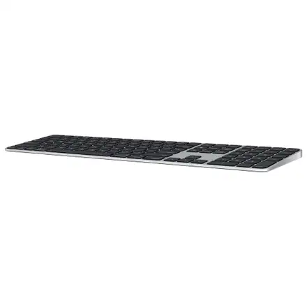 Apple Magic Keyboard s Touch ID a Numerickou klávesnicou - SK - čierne klávesy (USB-C)