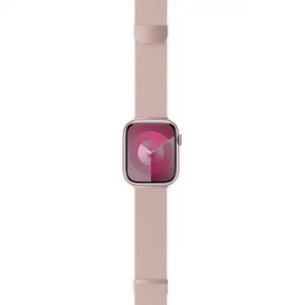 Epico Watch Strap Milanese+ 42/44/45/49 mm - ružovo zlatá