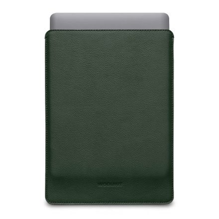 Woolnut Leather Sleeve for Macbook Pro/Air 13 - Green