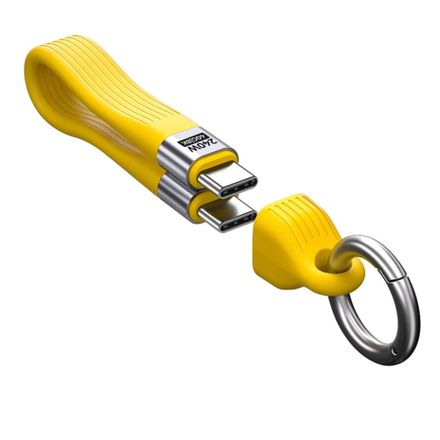 Mobile Origin kábel USB-C Keychain Cable 240W 40Gbps 8K - Yellow
