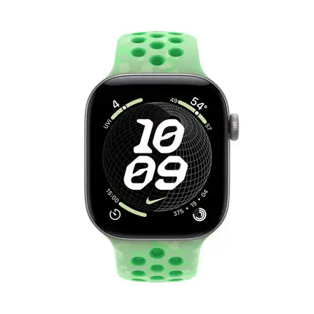 Apple Watch 42mm Green Spark Nike Sport Band - S/M