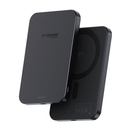 PanzerGlass EMPOWER Wireless Qi2 Powerbank 5.000 mAh - Black