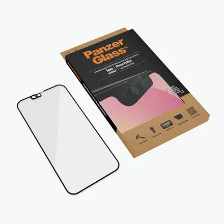 PanzerGlass ochranné sklo Camslider AB pre iPhone 13 mini - Black Frame