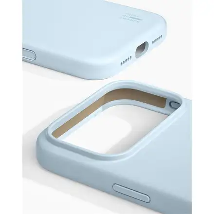 iDeal Silicone Case MagSafe iPhone 17 Pro Light Blue