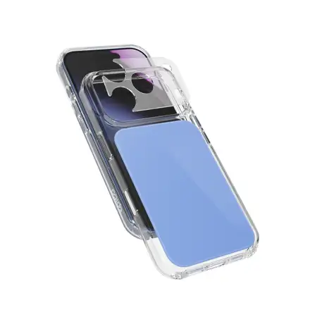 Epico Tile Mag+ Case iPhone 17 Pro Max/18 Pro Max Qi2 & MagSafe kompatibilný - modrá