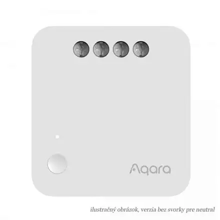 Aqara Smart Home Spínací modul T1 s Pripojenim neutrálneho vodiča