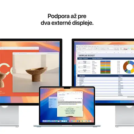 MacBook Air 13" Apple M4 10C CPU 8C GPU 16GB 256GB Polnočný SK *Rozbalený*
