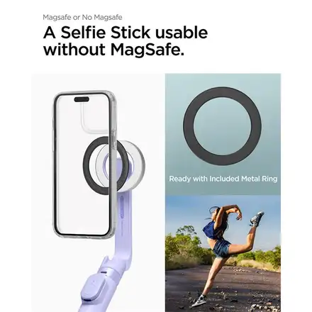Spigen Selfie Stick Tripod Magsafe - Lavender