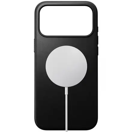 Nomad kryt Modern Leather Case Magsafe pre iPhone 17 Pro Max - Black