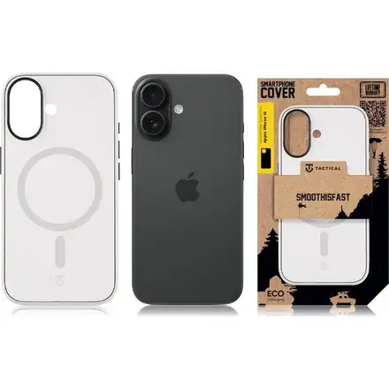 Tactical MagForce SmoothIsFast Kryt Apple iPhone 16 biely