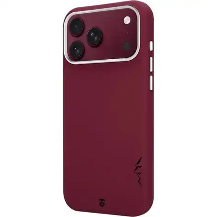 Tactical MagForce Velvet Smoothie 2.0 Kryt Apple iPhone 18 Pro Max/17 Pro Max tmavo červený