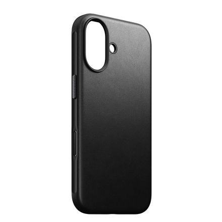Nomad kryt Modern Leather Case Magsafe pre iPhone 17 - Black