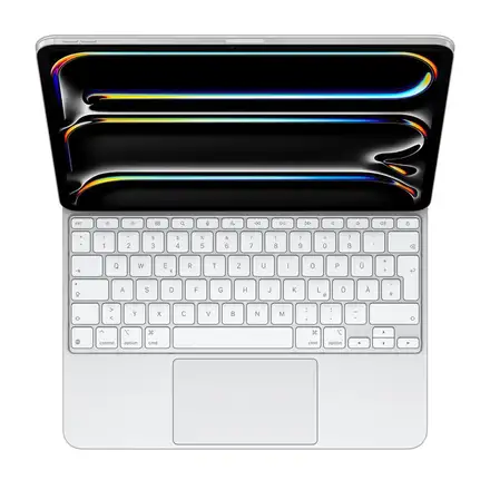 Apple Magic Keyboard pre iPad Pro 13" (M5, M4) - Slovenská - Biela