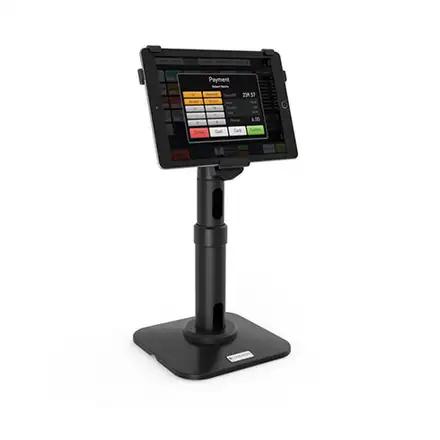 Compulocks V-Bracket - Single iPad 9.7 POS Stand, Black