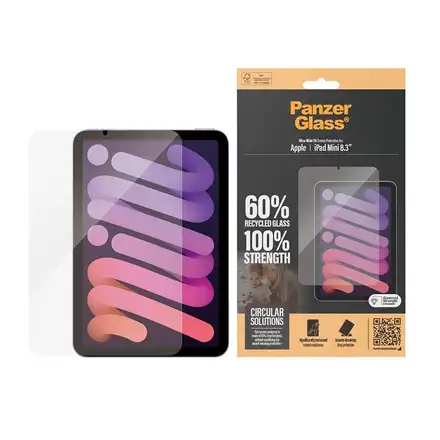 PanzerGlass ochranné sklo UWF pre iPad mini 8.3" 2021/2024 - Clear