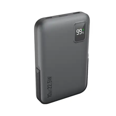 Devia powerbank Extreme Speed Series Magnetic with Bracket 10.000 mAh 22.5W - Gray