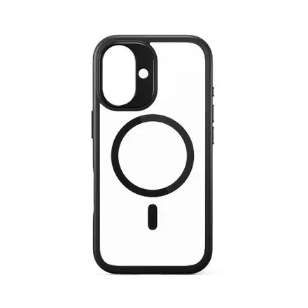 iStores by Epico Hero Pro Mag+ Case iPhone 17 Qi2 & Magsafe kompatibilný - čierna transparentná