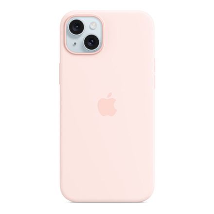 iPhone 15 Plus Silicone Case with MagSafe - Light Pink *Poškodený obal*