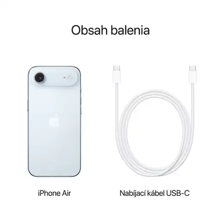 iPhone Air 512GB Nebeská modrá