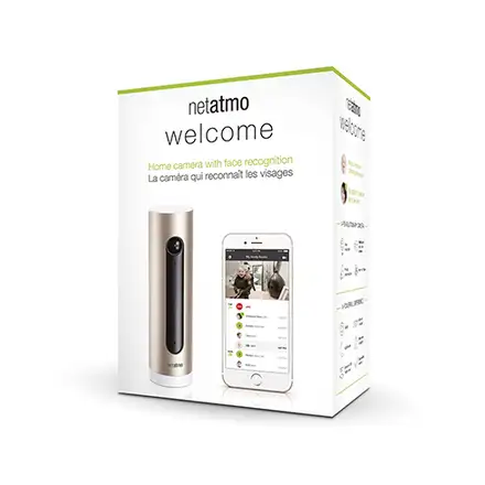 Netatmo Smart Indoor Camera - Gold/White