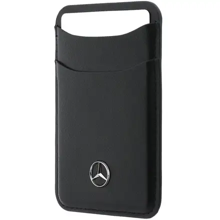 Mercedes PU Leather MagSafe Card Holder Peňaženka čierna
