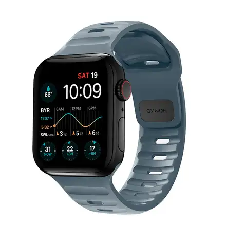 Nomad remienok Sport Strap pre Apple Watch 44-49mm - Marine Blue