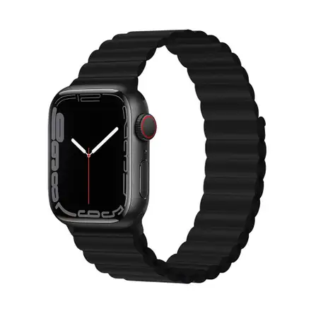 Devia remienok Deluxe Series Sport3 Silicone Magnet Band 40/41/42mm - Black